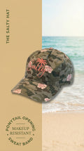 "Salty" Floral Camo Embroidered Women’s Cap