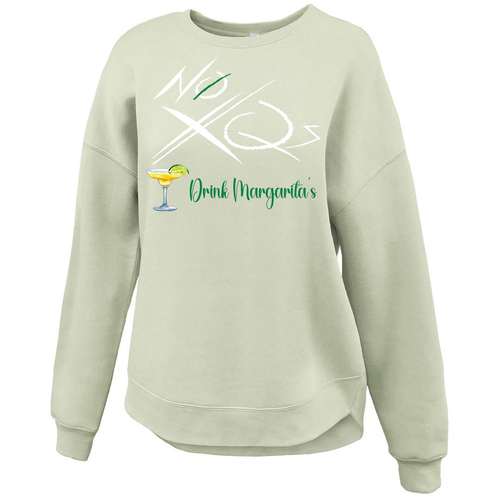 Drink Margarita's – Curve Bottom Crew Sweatshirt